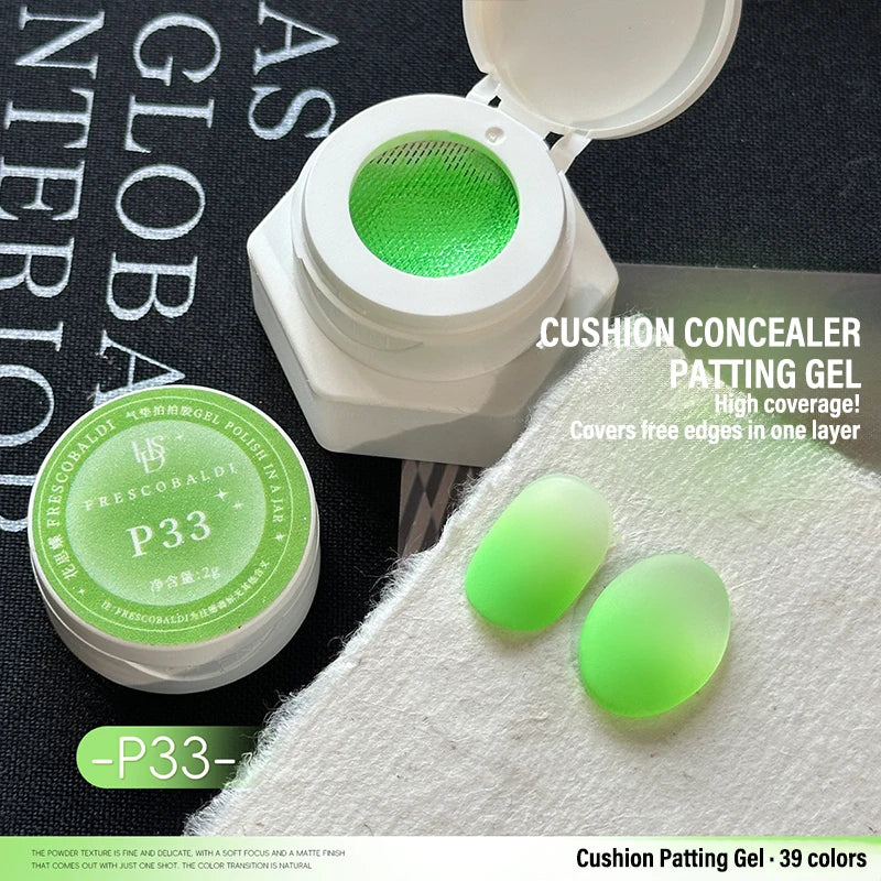 39-Color Air Cushion Nail Art Gel – UV LED Ombre & Gradient