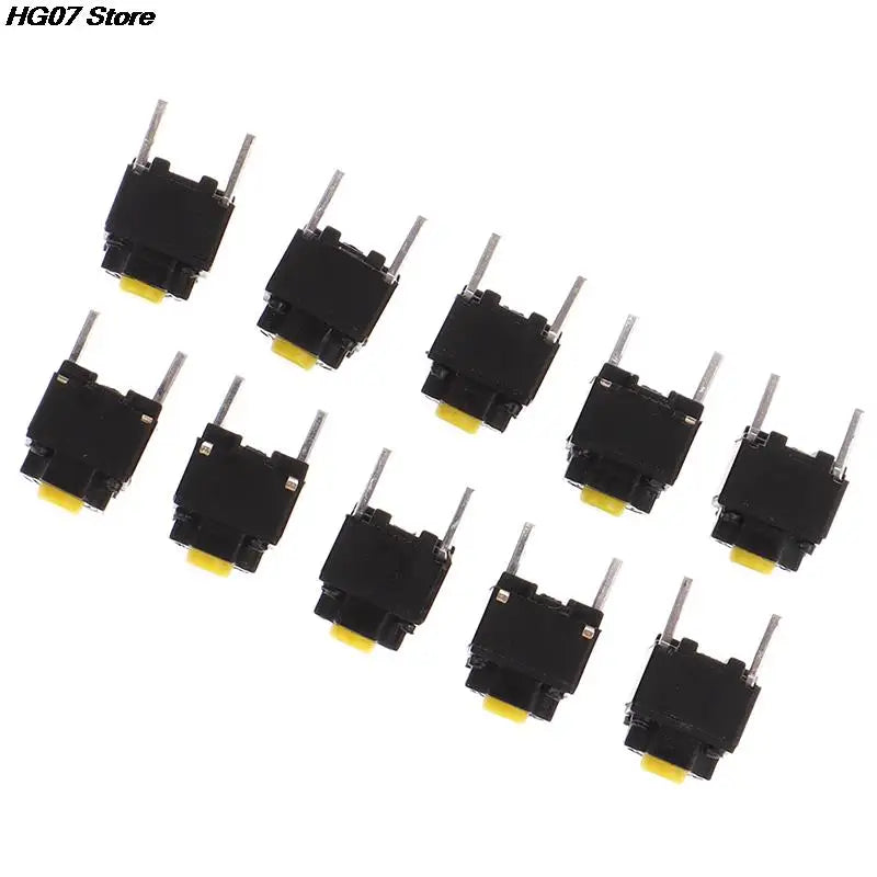 10Pcs Silent Micro Push Button Switch 6×6×7.3mm Mouse Repair