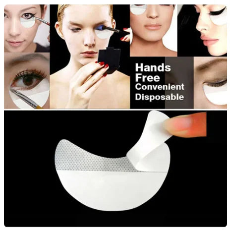 Blana Waterproof False Eyelash Glue – Clear or Black False Eyelash Adhesive PRIMED 5Pc-Eye Shield Patch