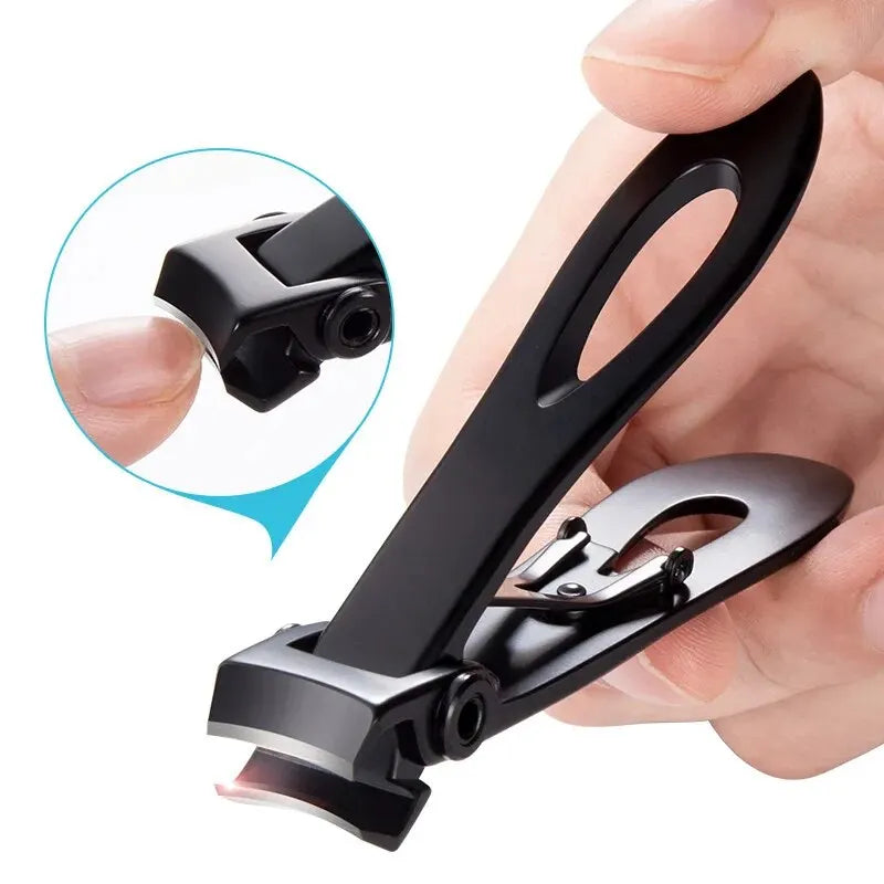 Stainless Steel Nail Clipper – Thick Toenail & Fingernail Cutter