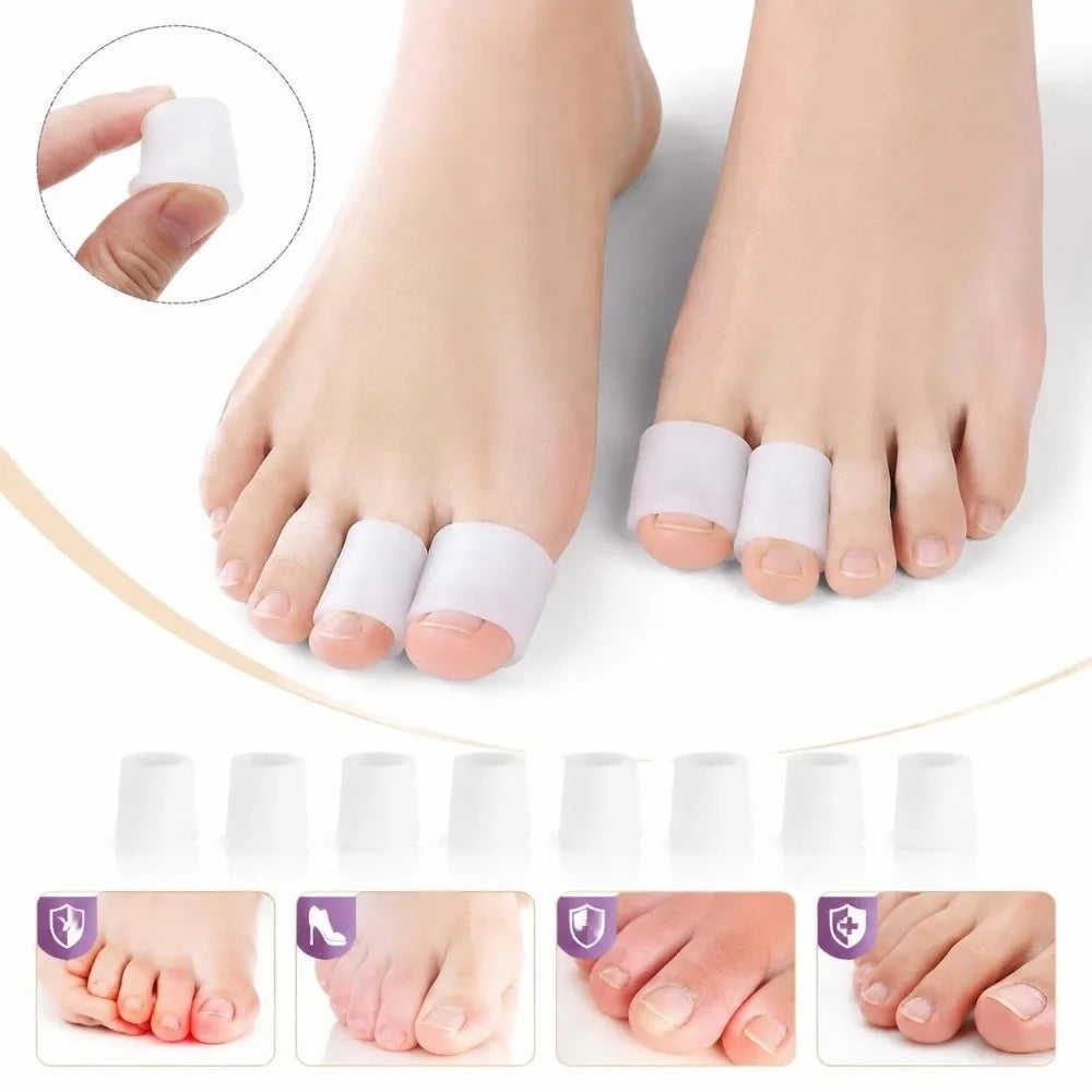 SEBS Open Toe Protector Sleeve – Cuttable & Reusable 1 Pair Toe Protector Sleeve PRIMED