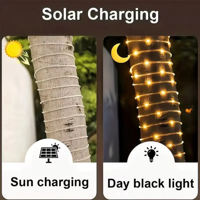 Solar Rope Lights 50/100 LED Waterproof Outdoor Fairy Lights Solar String Lights PRIMED