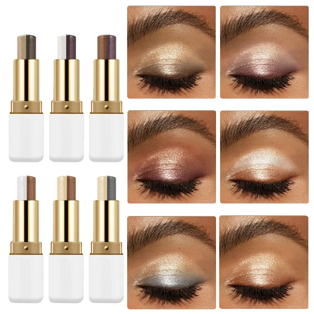 SAM SUGAR Two-Tone Eyeshadow Stick – Shimmer & Waterproof