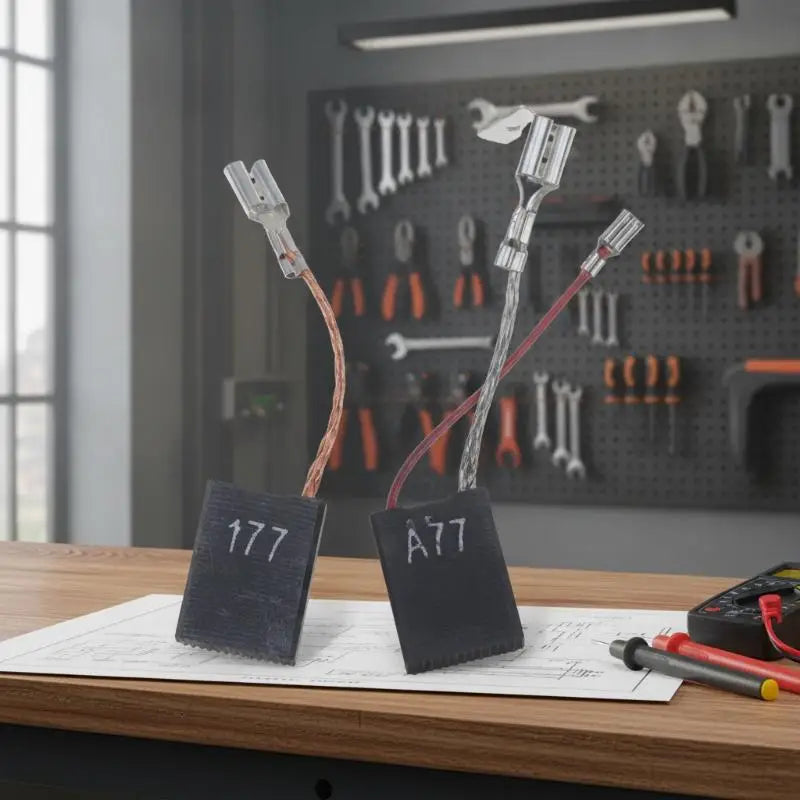 2PCS Carbon Brush Set for DD200 DD160 DCH180 DCH300 | 393596 Carbon Brush Set PRIMED