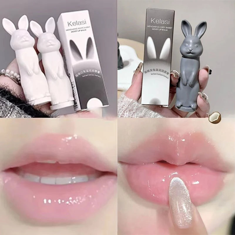 QICIY Rabbit Color-Changing Tinted Lip Balm | Moisturizing