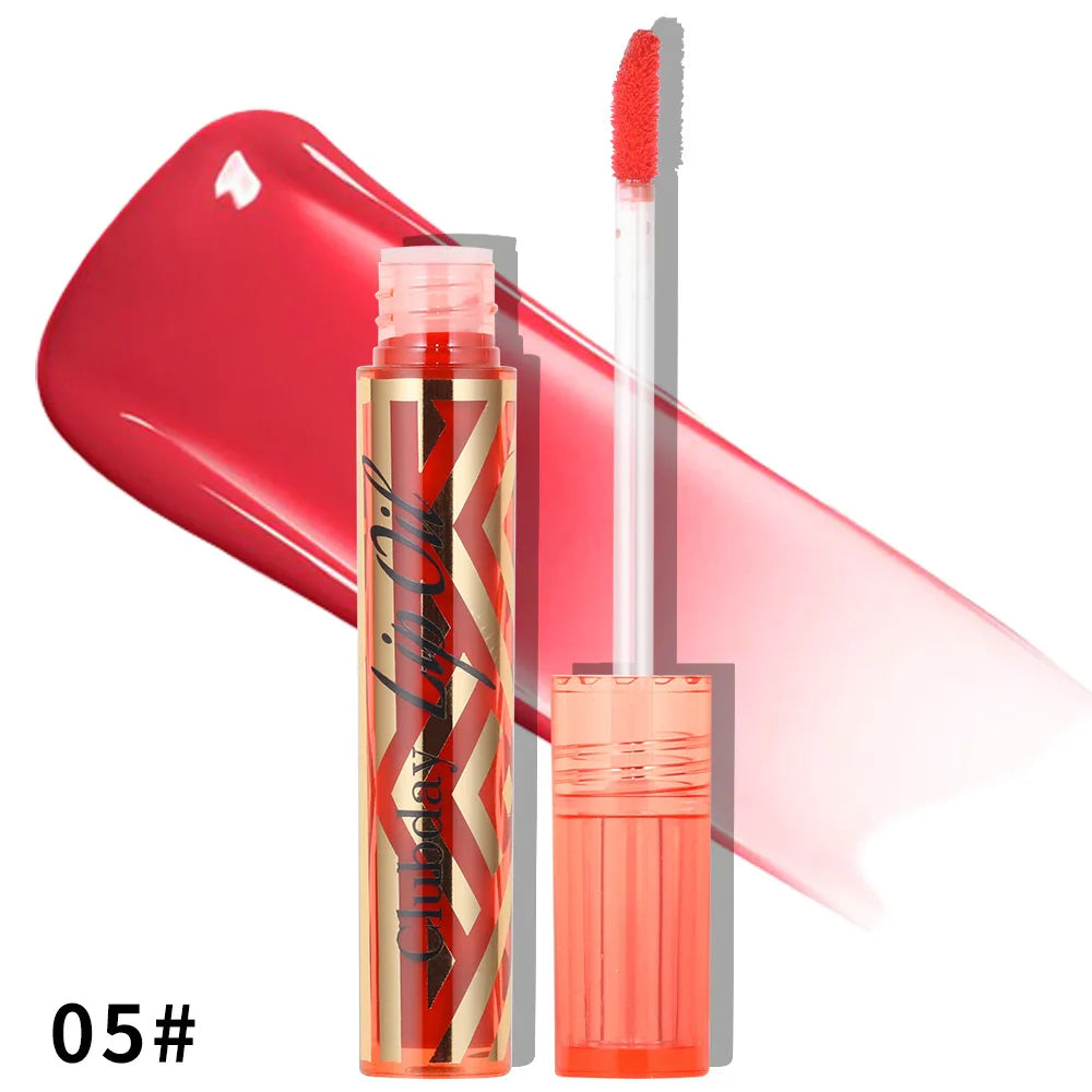 MISS ROSE Mirror Pigment Lip Gloss – Glass-Like Shine Lipstick Lip Gloss PRIMED C701-007-05