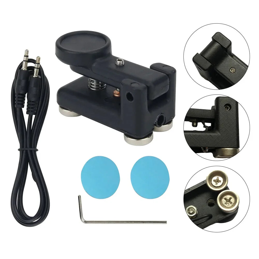 QU-4525 Morse Code Telegraph Key CW Keyer Shortwave Radio Kit Morse Code Key PRIMED