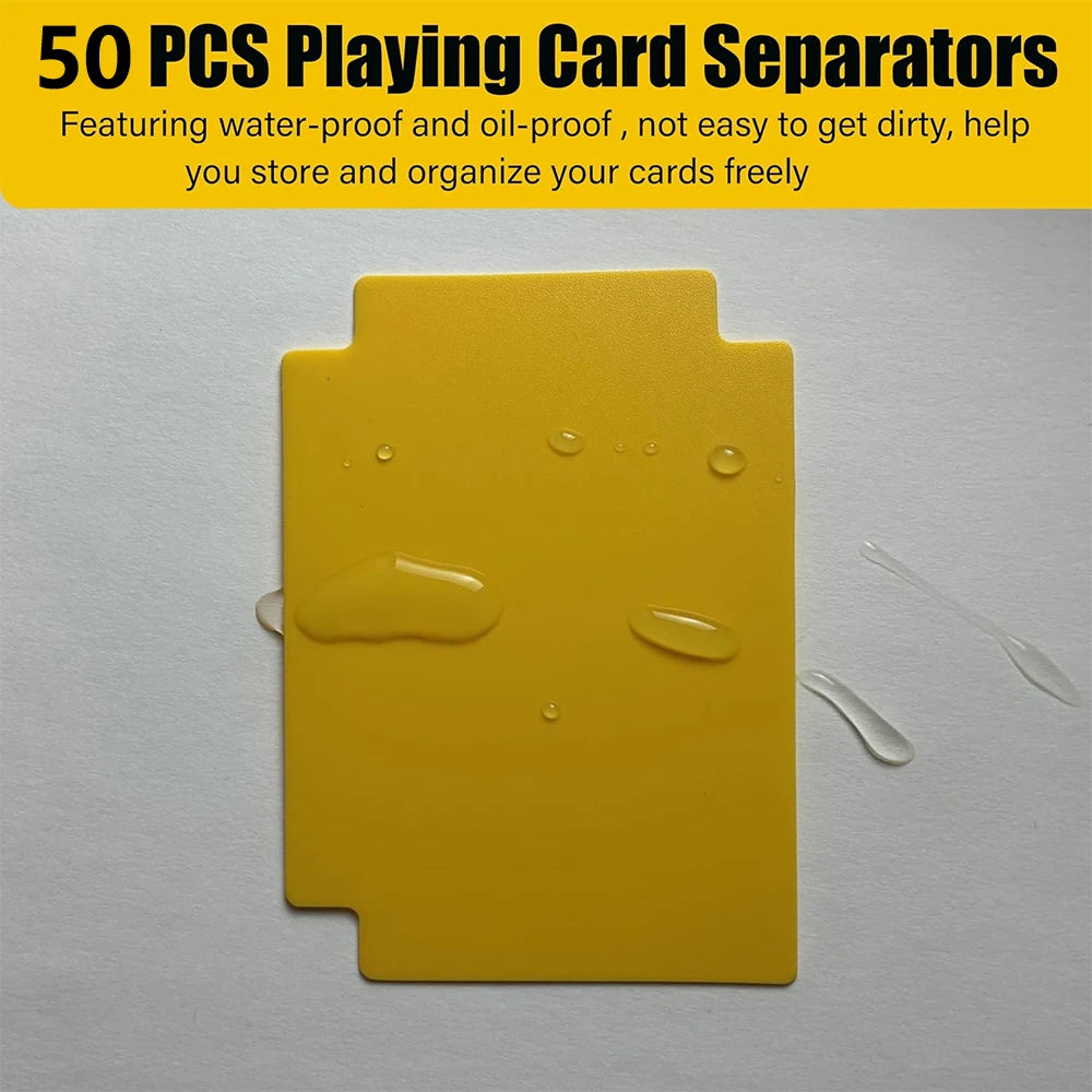 Plastic Trading Card Dividers – Sports & TCG Collection Organizer Card Collection Organizer PRIMED