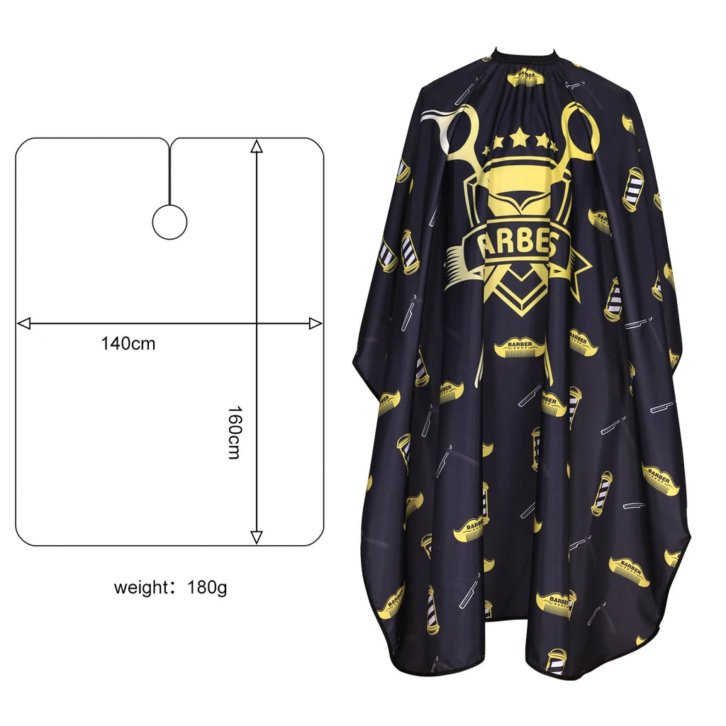 Professional Barber Haircut Cape – Salon Hairdressing Gown Hairdressing Cape PRIMED