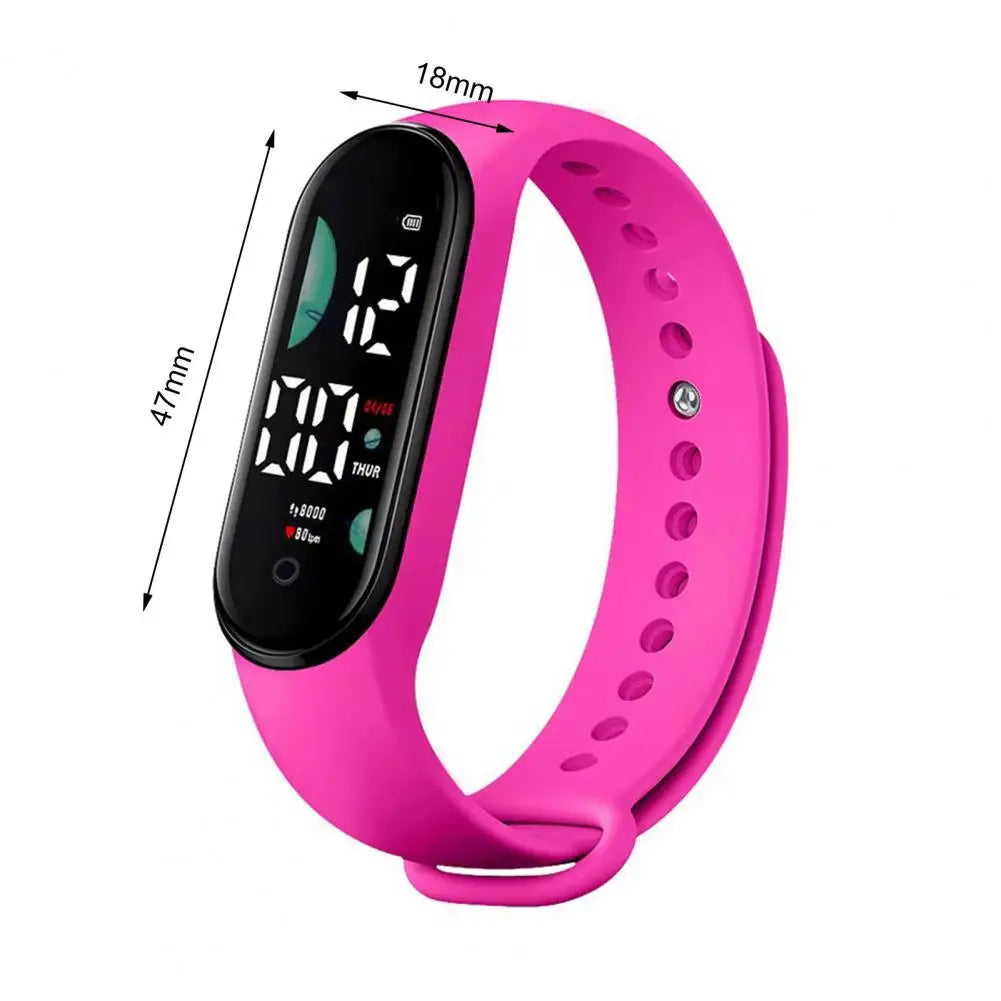 M9 Kids LED Digital Touch Watch – Waterproof Sports Bracelet Kids Digital Watch PRIMED