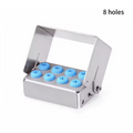 Stainless Steel Dental Bur Holder | 8/12/30 Holes Autoclavable