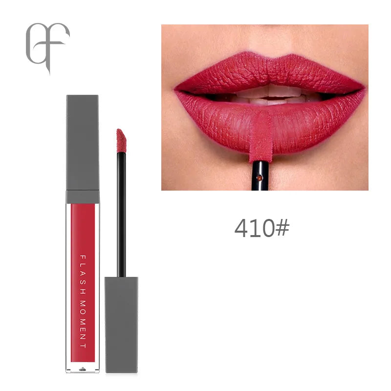 Pudaier 16 Colors Matte Liquid Lipstick – Waterproof Lip Gloss