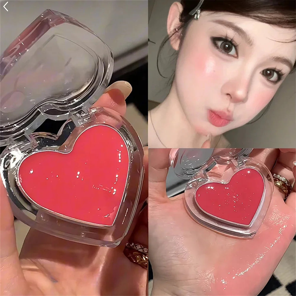 Watery Highlighter Blush Cream – Hydrating Cheek Glow
