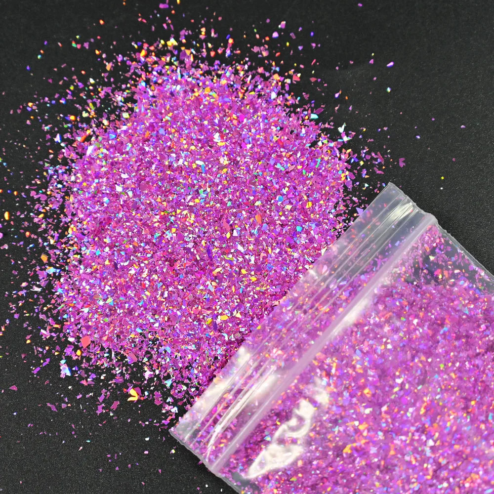 MAFANAILS 20g Diamond Pigment Nail Glitter Powder – 6 Colors