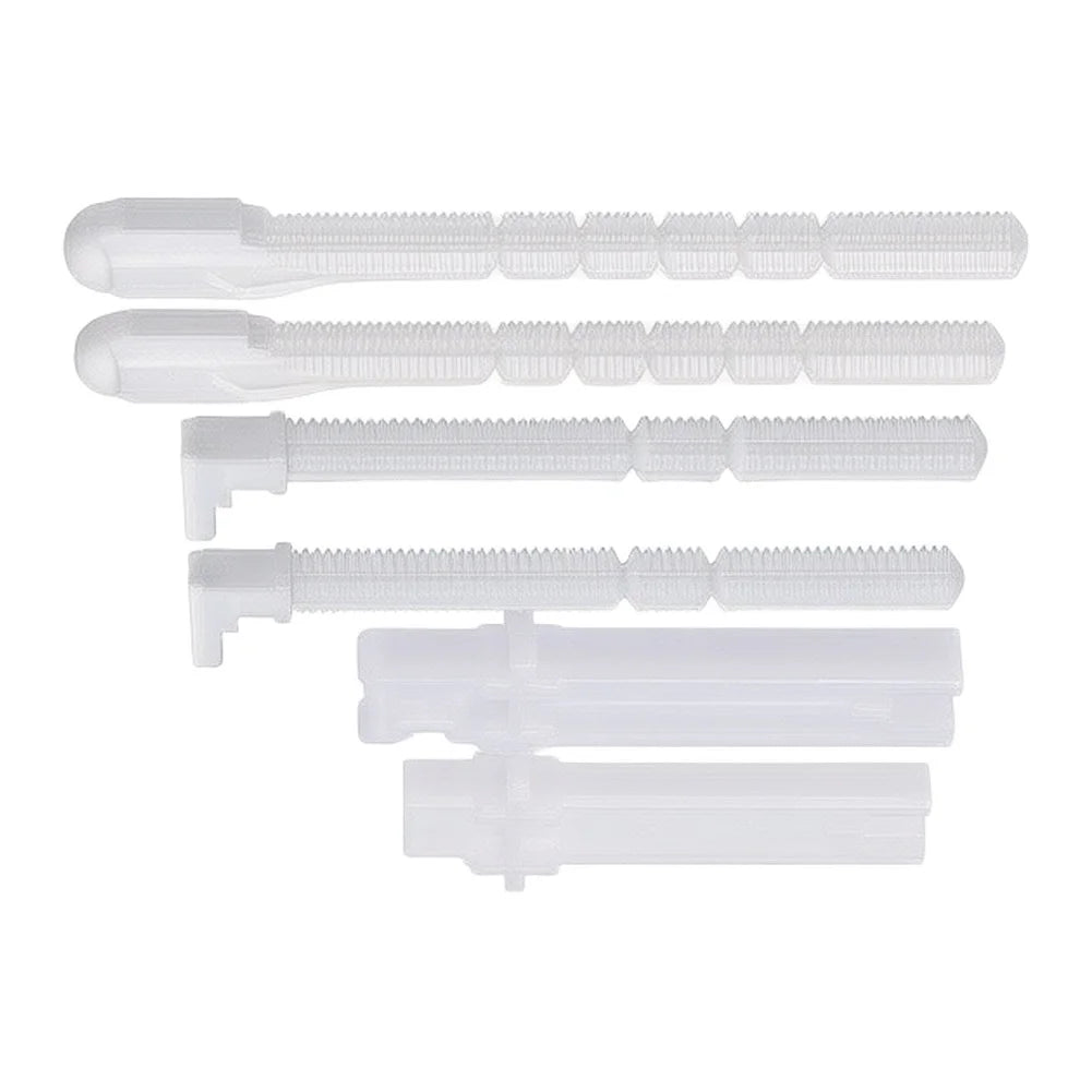 Wall Mounted Toilet Concealed Tank Push Bar Set – White