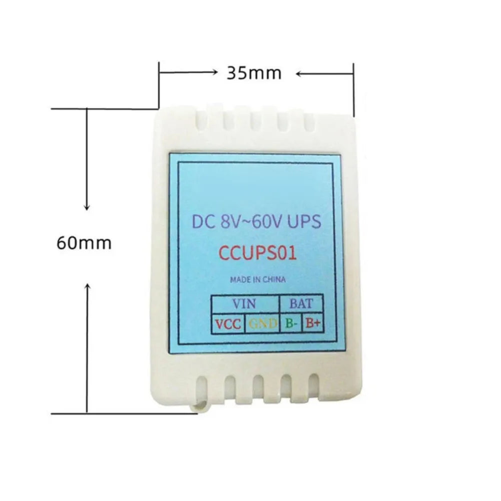 UPS Power Protection Module DC 6V–60V Auto Battery Switching