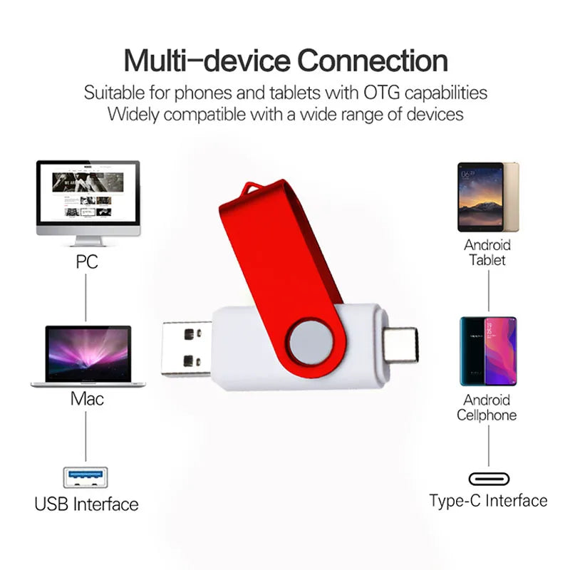JASTER USB Flash Drive 4GB–128GB Real Capacity Pendrive USB Flash Drive PRIMED