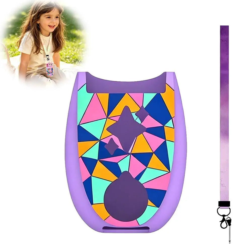 Silicone Case for Peekimo Interactive Pet Game + Lanyard