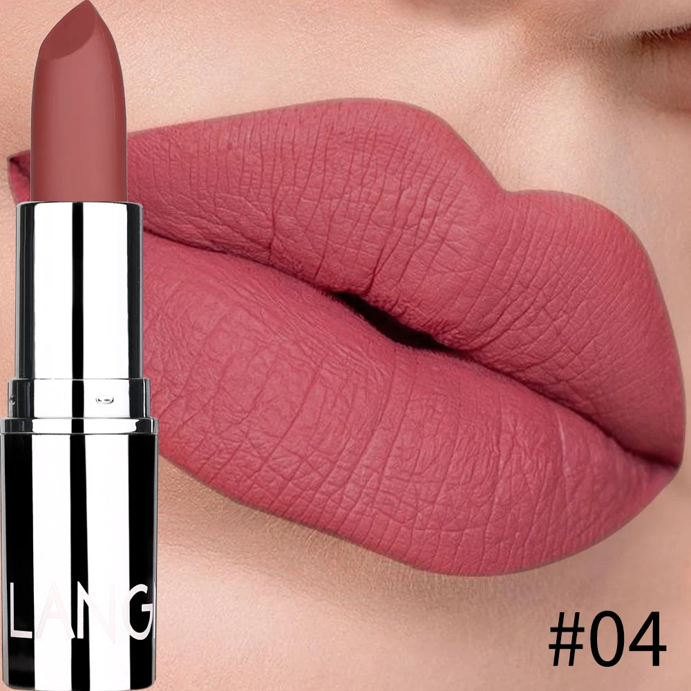 Velvet Matte Lipstick 8 Colors | Non-Stick, Long-Lasting