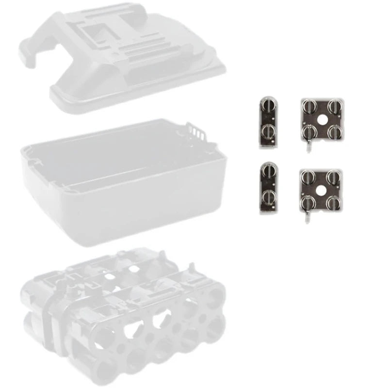 Nickel Sheets for 18650 Li-ion Battery Pack – Makita BL1830/BL1860 Battery Cell Connector PRIMED