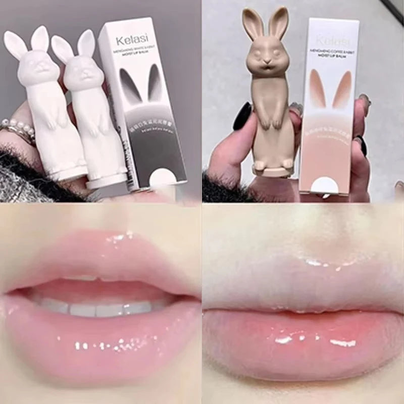 QICIY Rabbit Color-Changing Tinted Lip Balm | Moisturizing
