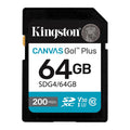 Kingston A2 V30 SDXC Memory Card 4K – 64GB to 1TB SD Memory Card PRIMED 64 GB