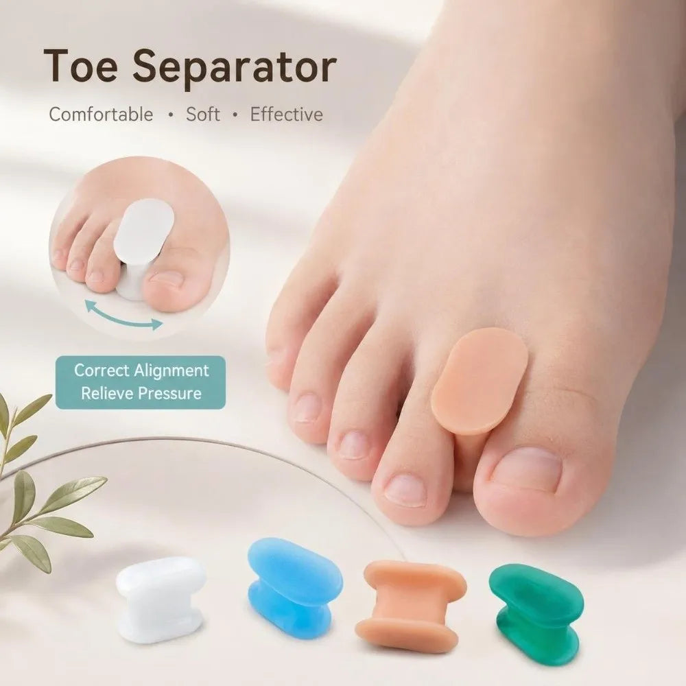 I-Shaped Big Toe Separator – Soft SEBS Spacer 1 Pair Toe Separator PRIMED