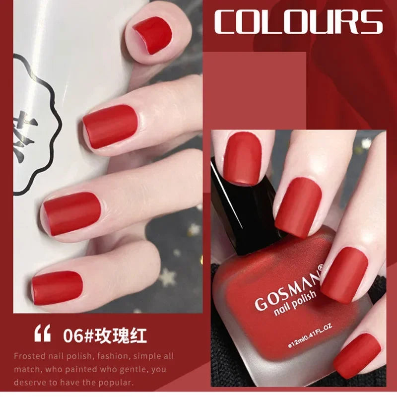 12ml Quick-Dry Water-Based Nail Polish – Waterproof & Long-Lasting Nail Polish PRIMED 06