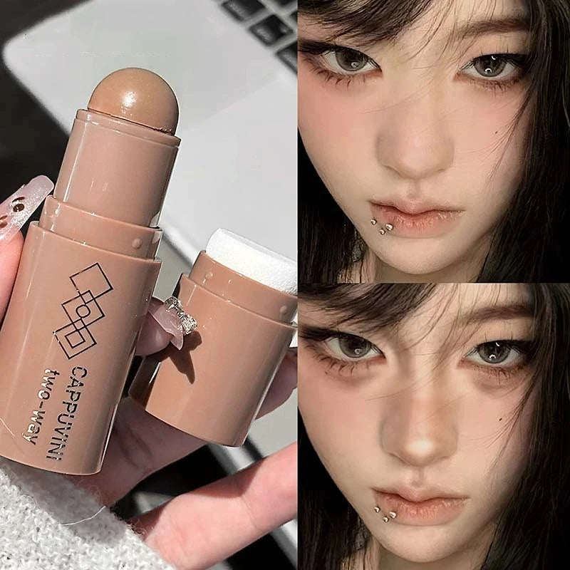 Face Contour Bronzer Stick – Matte Cream Nose Shadow Pen Contour Bronzer Stick PRIMED