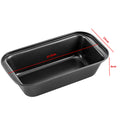 LMETJMA Nonstick Carbon Steel Bread Loaf Pan – Rectangle Tin Nonstick Loaf Pan PRIMED 28cm