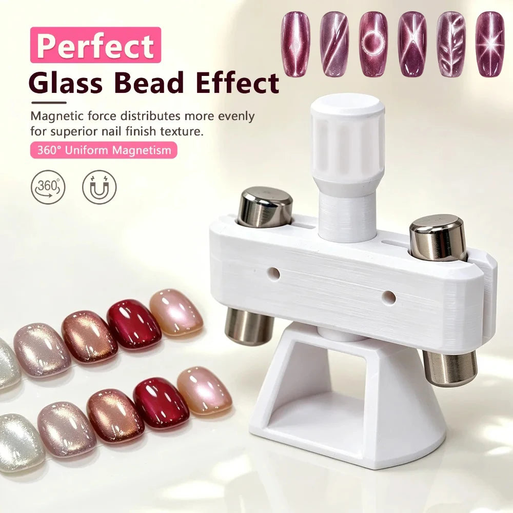 Rotating Cat Eye Magnet Tool – 3D Glass Bead Nail Art