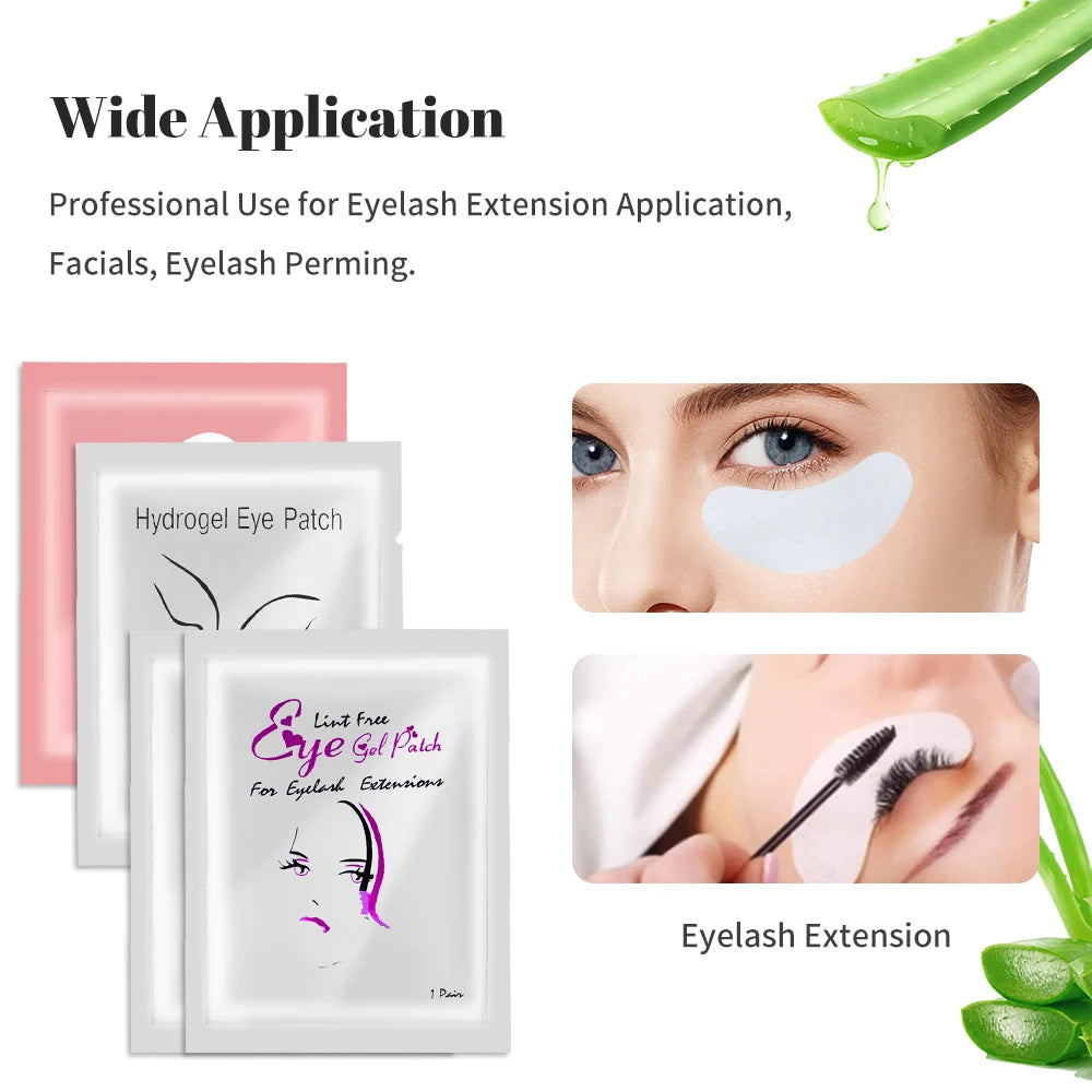 400 Pairs Hydrogel Under Eye Pads for Eyelash Extensions Eyelash Extension Pads PRIMED