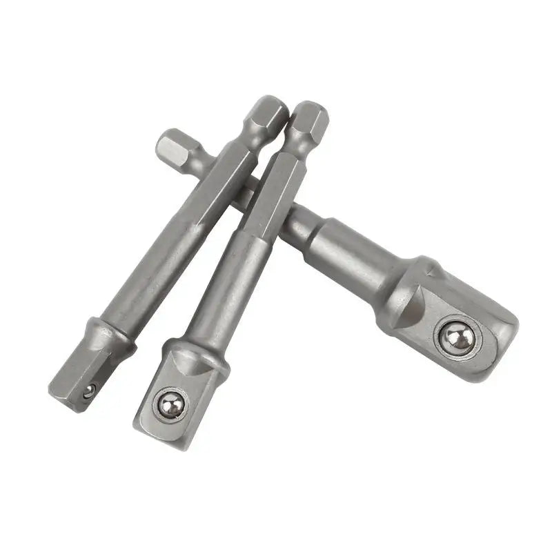 Chrome Vanadium Socket Adapter Set – 1/4" 3/8" 1/2" Hex Shank Socket Adapter Set PRIMED