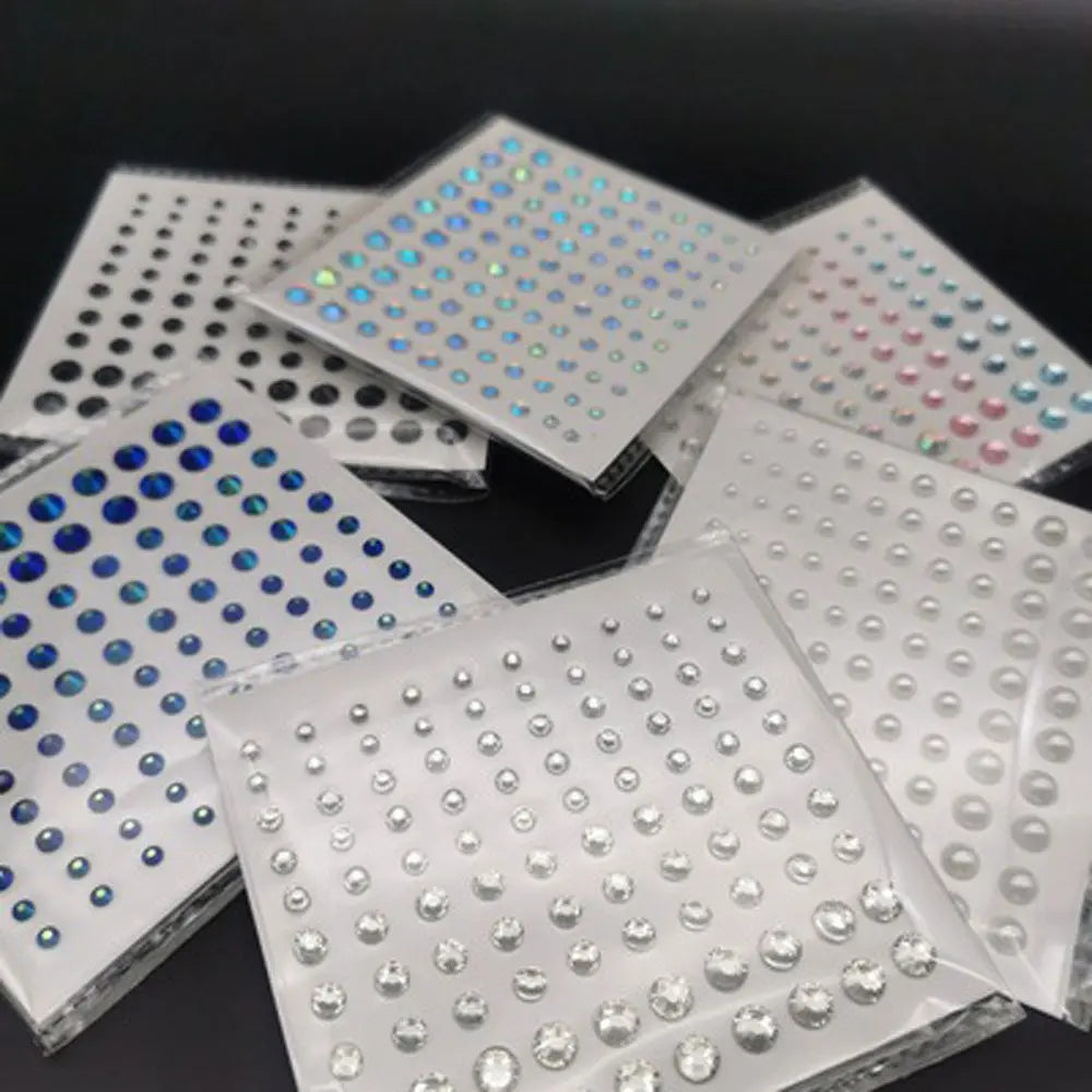 Acrylic Diamond Jewel Stickers for Nails, Face & Body Art