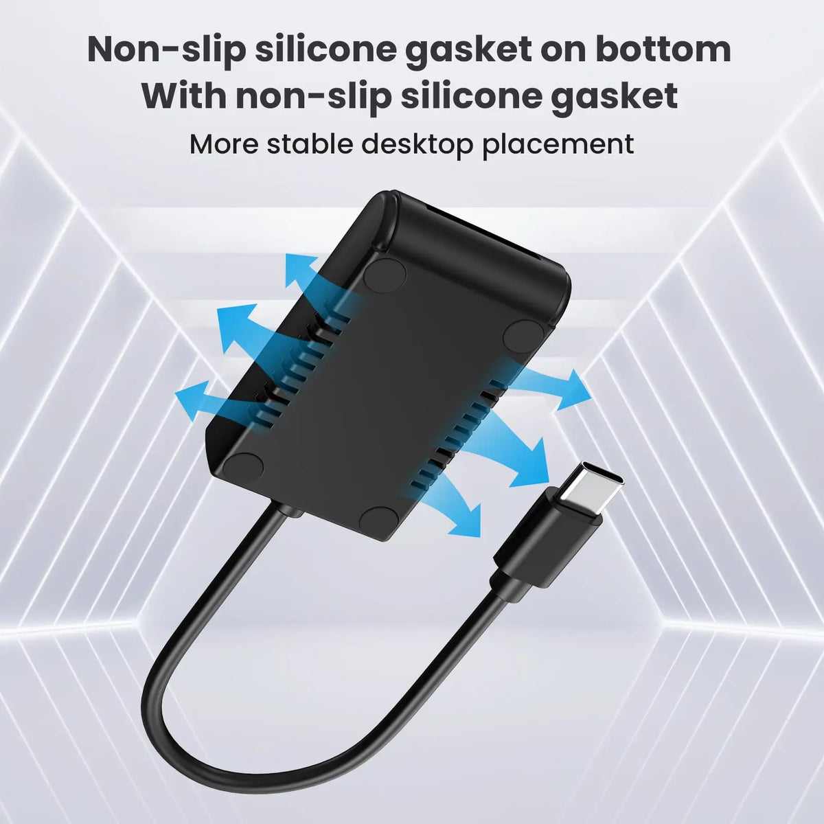 Hannord M.2 NVMe SSD Enclosure 10Gbps USB-C Adapter SSD Enclosure PRIMED