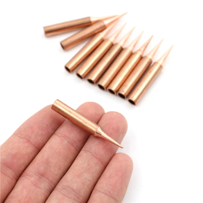 10-Pack 900M-T-I Pure Copper Soldering Tips | 936 937 Station