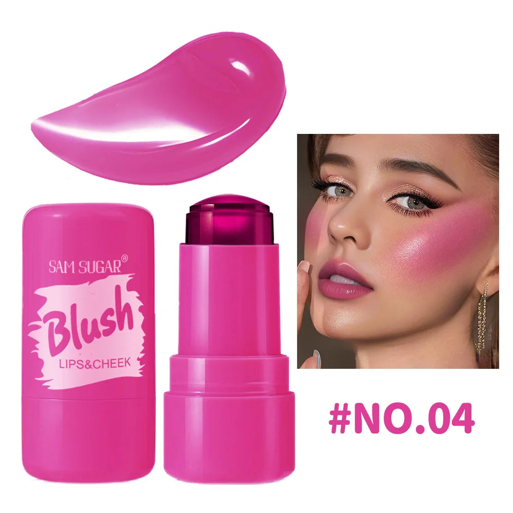 SAM SUGAR Jelly Blush Stick – 3-in-1 Lip Cheek Eye Tint