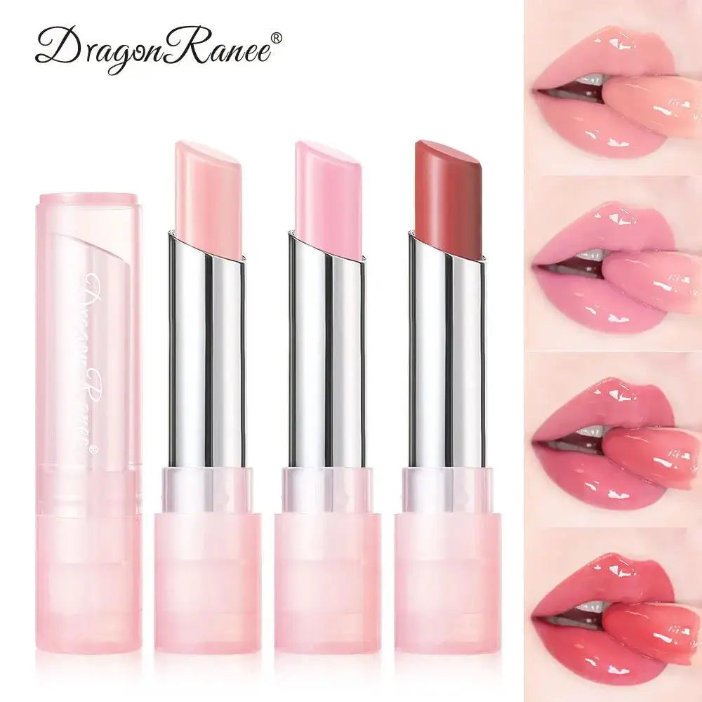 Dragon Ranee Pink Jelly Lip Balm – Color-Changing & Moisturizing Tinted Lip Balm PRIMED