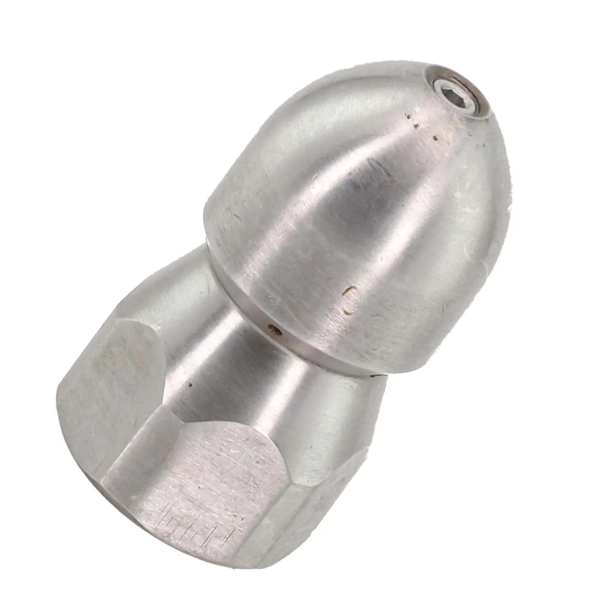 Stainless Steel Drain Jetter Nozzle 150 Bar 70L/min G1/2"
