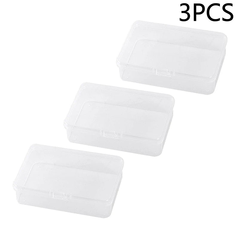 Transparent Playing Card Storage Box – 1 or 3 Pack | PP Case