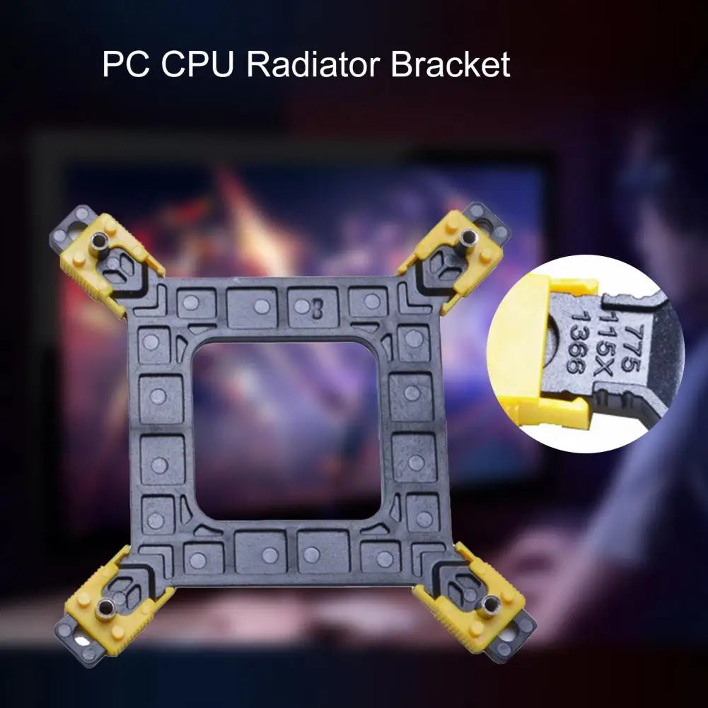 Universal CPU Cooler Bracket – LGA 775 115X 1200 1366 CPU Cooler Bracket PRIMED