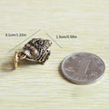 Feng Shui Lucky 3-Leg Toad Figurine | Wealth & Fortune Decor Decorative Figurine PRIMED Bronze
