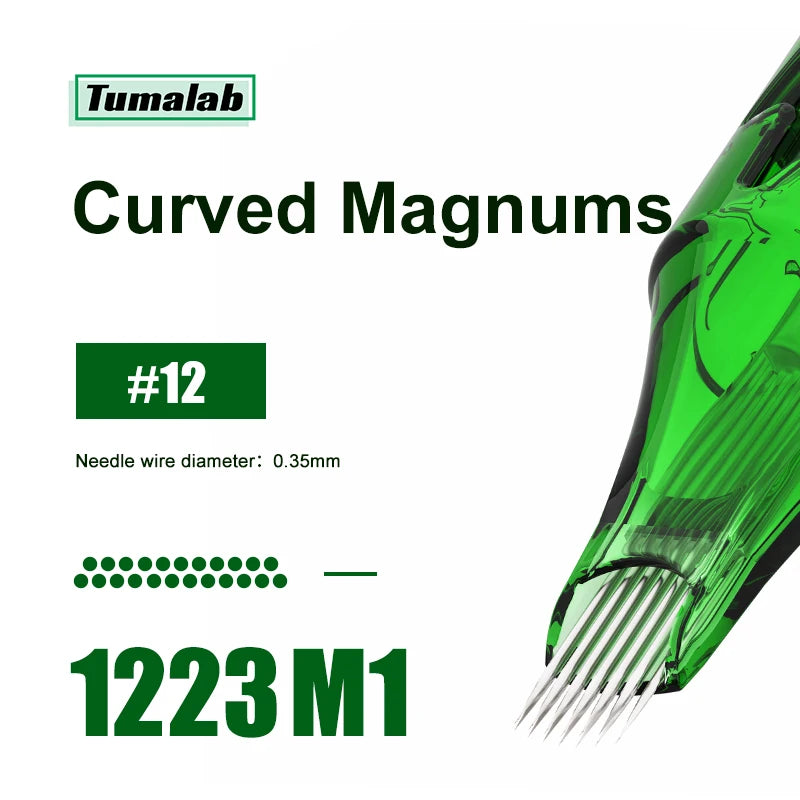 TUMAlab Tattoo Cartridge Needles – Sterilized 50+ Configs
