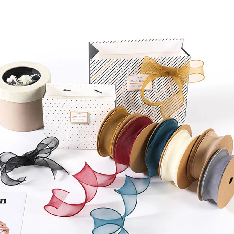 10M Fishtail Organza Ribbon 40mm – DIY Bows, Gifts & Bouquets