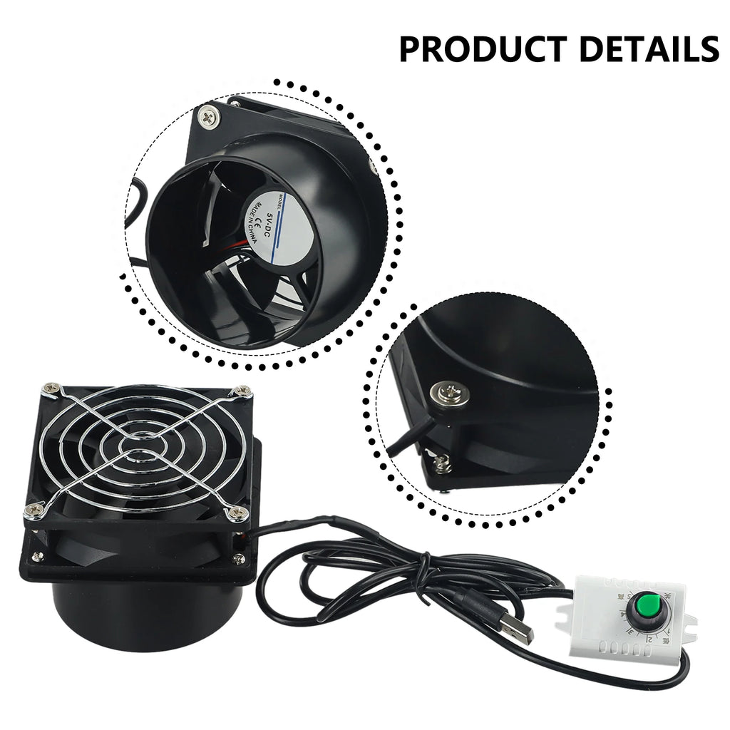 USB Fume Extractor Fan Kit – Adjustable Duct Pipe Set Fume Extractor Fan PRIMED Fan plus 1m pipe China Mainland