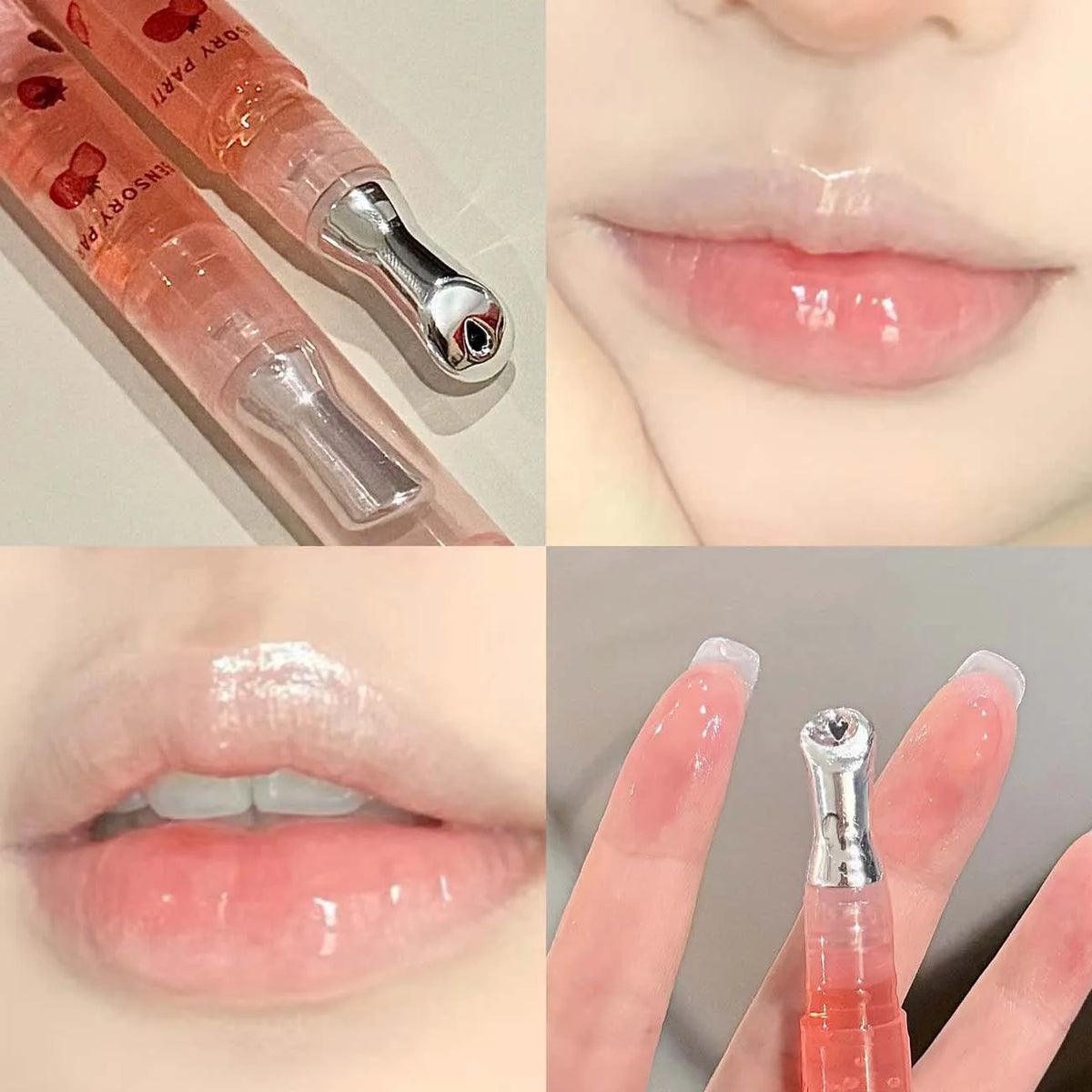 Plumping Lip Gloss Serum – Moisturizing & Long-Lasting Lip Gloss Serum PRIMED strawberry-01