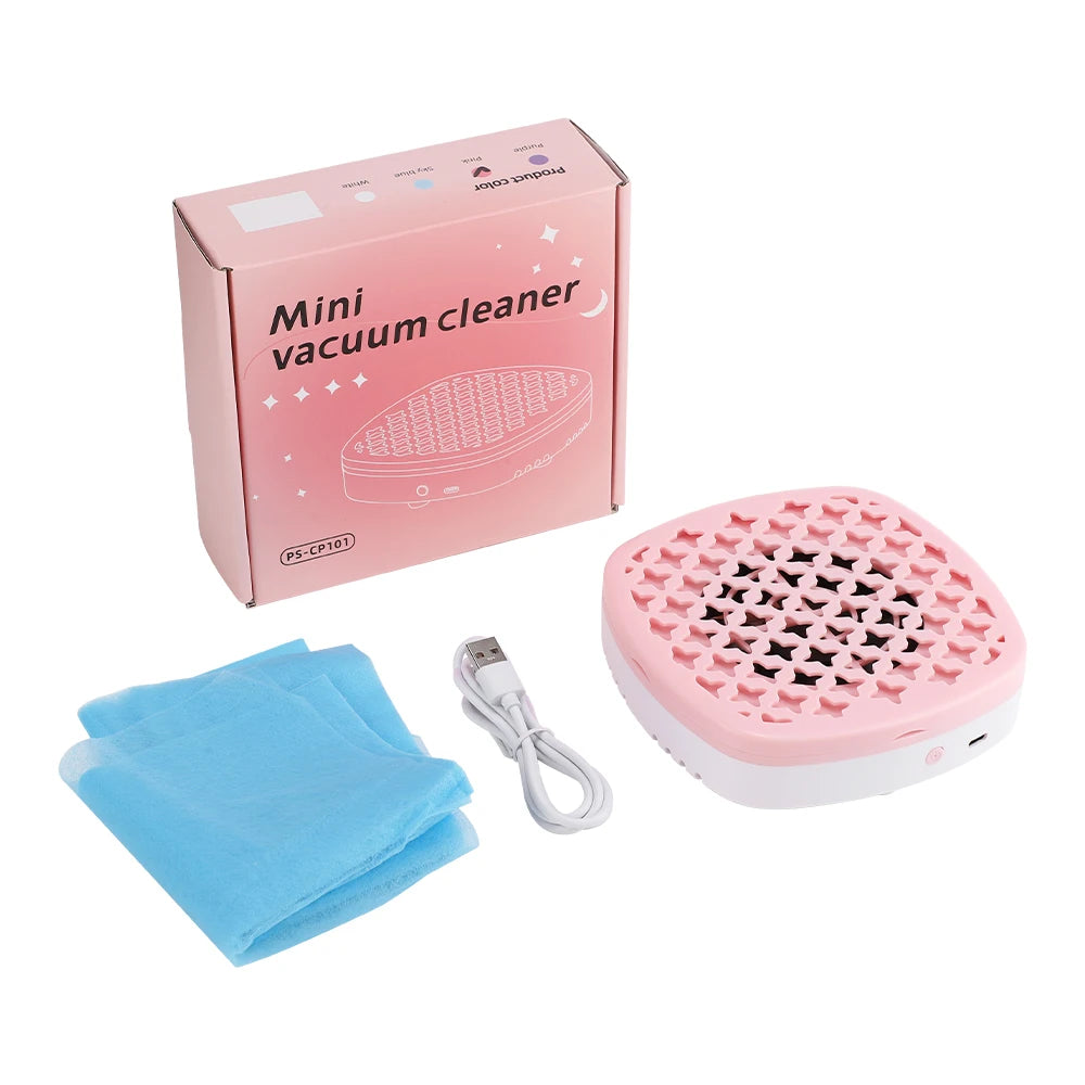 Nail Dust Collector 3900RPM Brushless Vacuum + 10 Filters