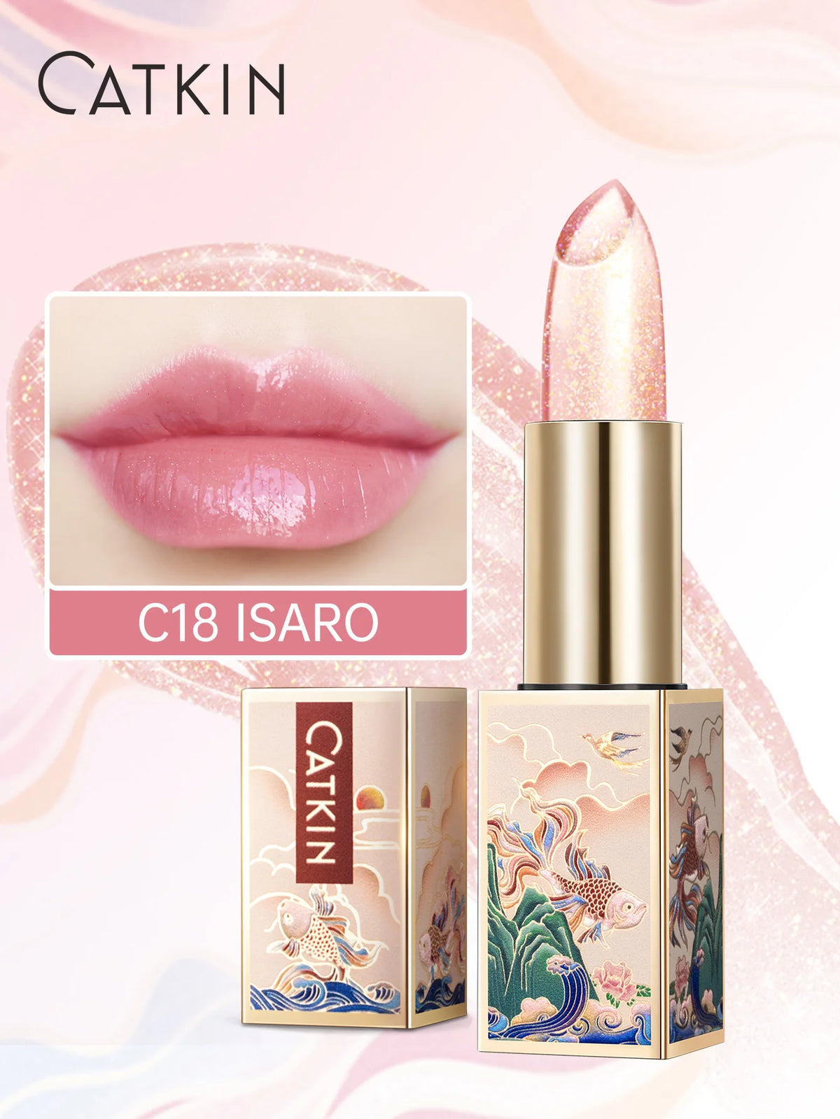 CATKIN Colored Lip Balm – Moisturizing & pH-Activated Glow