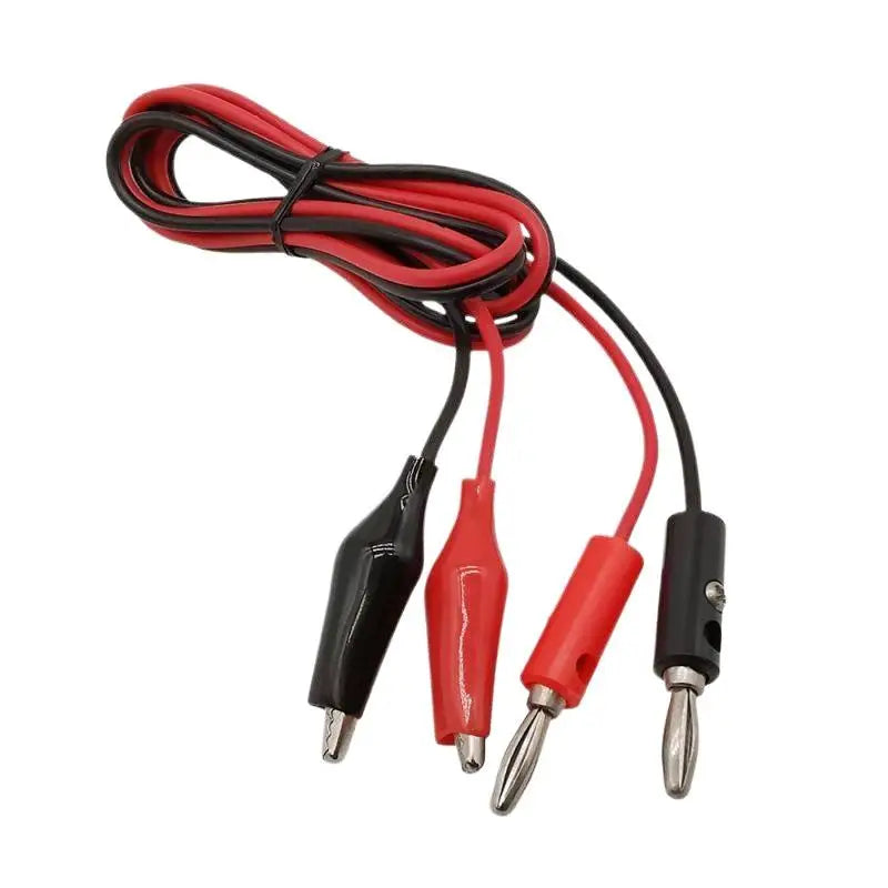 4mm Banana Plug to Alligator Clip Test Leads 5A 1M – 1-10 Pcs