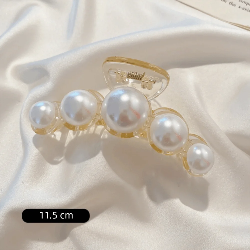 Pearl Hair Claw Clip – Elegant Shark Clip for Daily Styling Hair Claw Clip PRIMED A